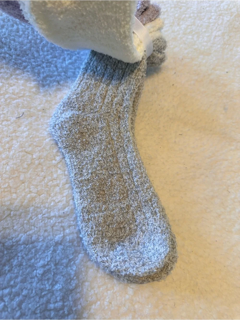 Anne Klein Plush Slipper Socks